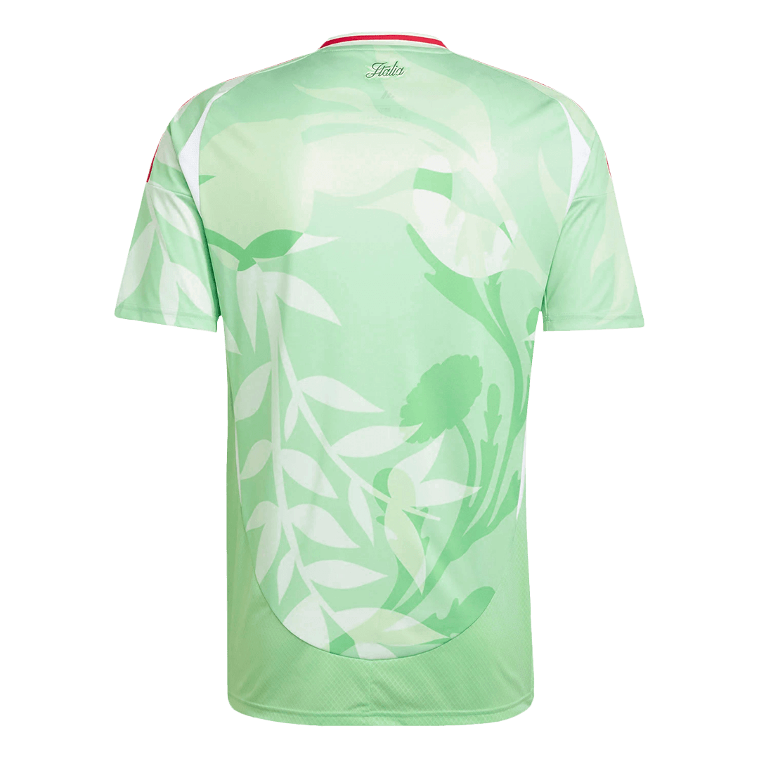 Maillot de football extérieur Italie 2025 vert pour homme - Championnat d'Europe féminin