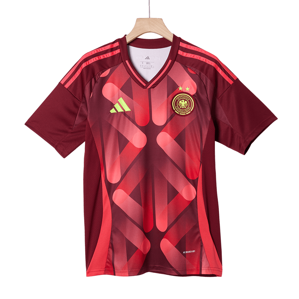 Maillot de football extérieur Allemagne 2025 Rouge - Euro féminin