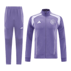 Soccer Kits 25/26 Manchester United Training Jacket Kit(Jacket+Pants) Purple