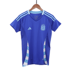 Camiseta de fútbol de visitante de Argentina para mujer Copa América 2024