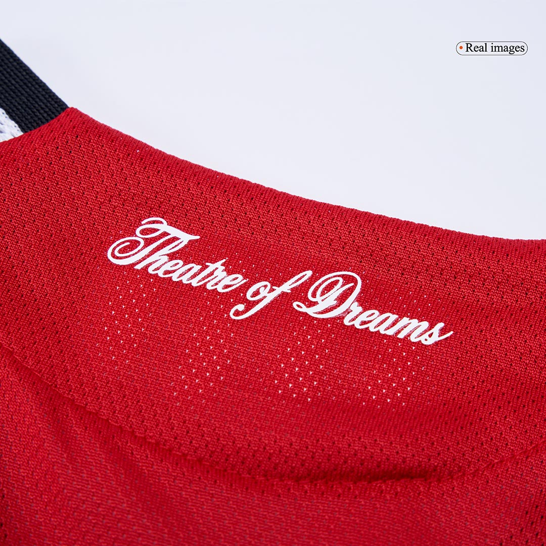 Kits de fútbol ŠEŠKO #30 Camiseta de fútbol local auténtica del Manchester United 2025/26 Roja