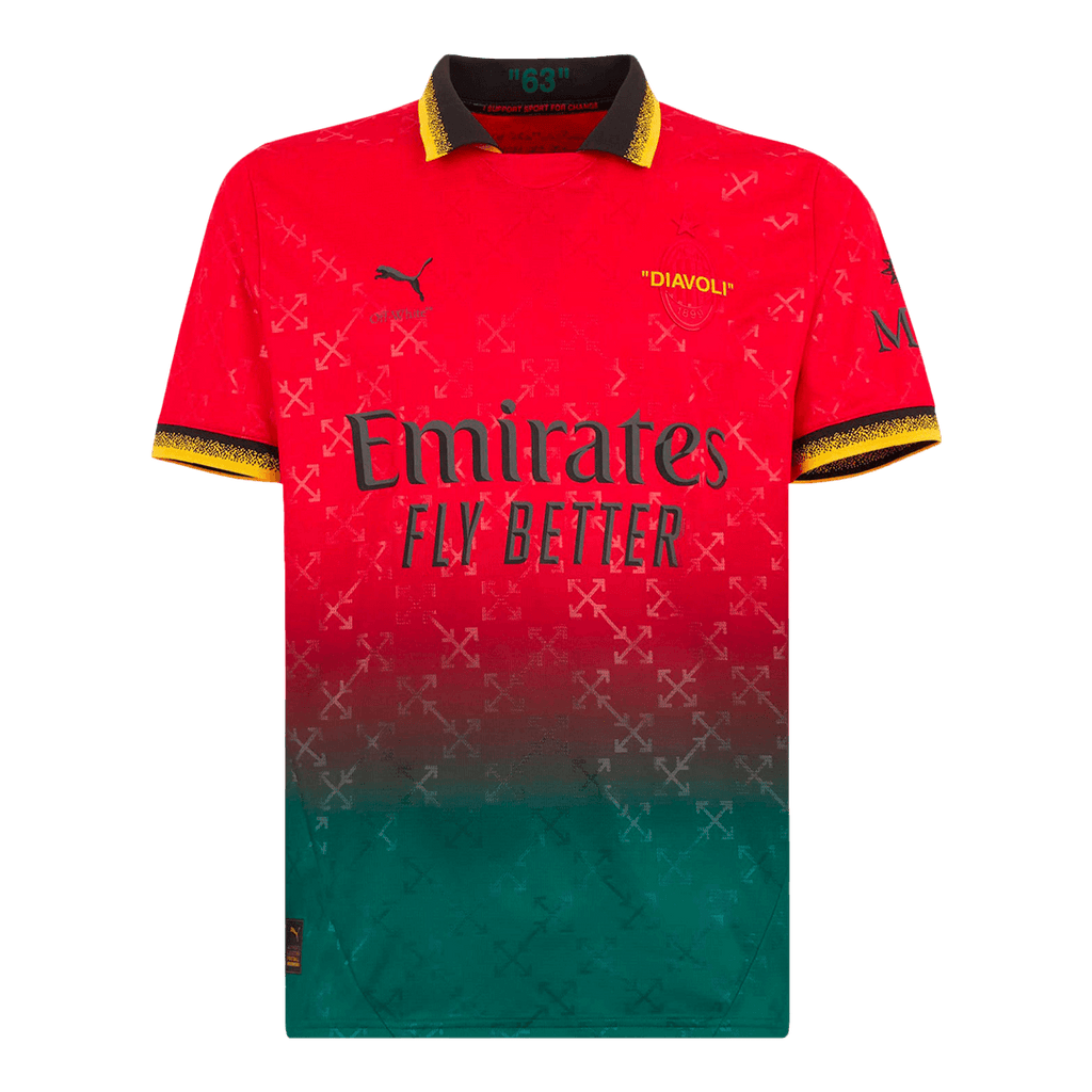 Soccer Kits AC Milan Fourth Away Goalkeeper Soccer Jersey 2024/25