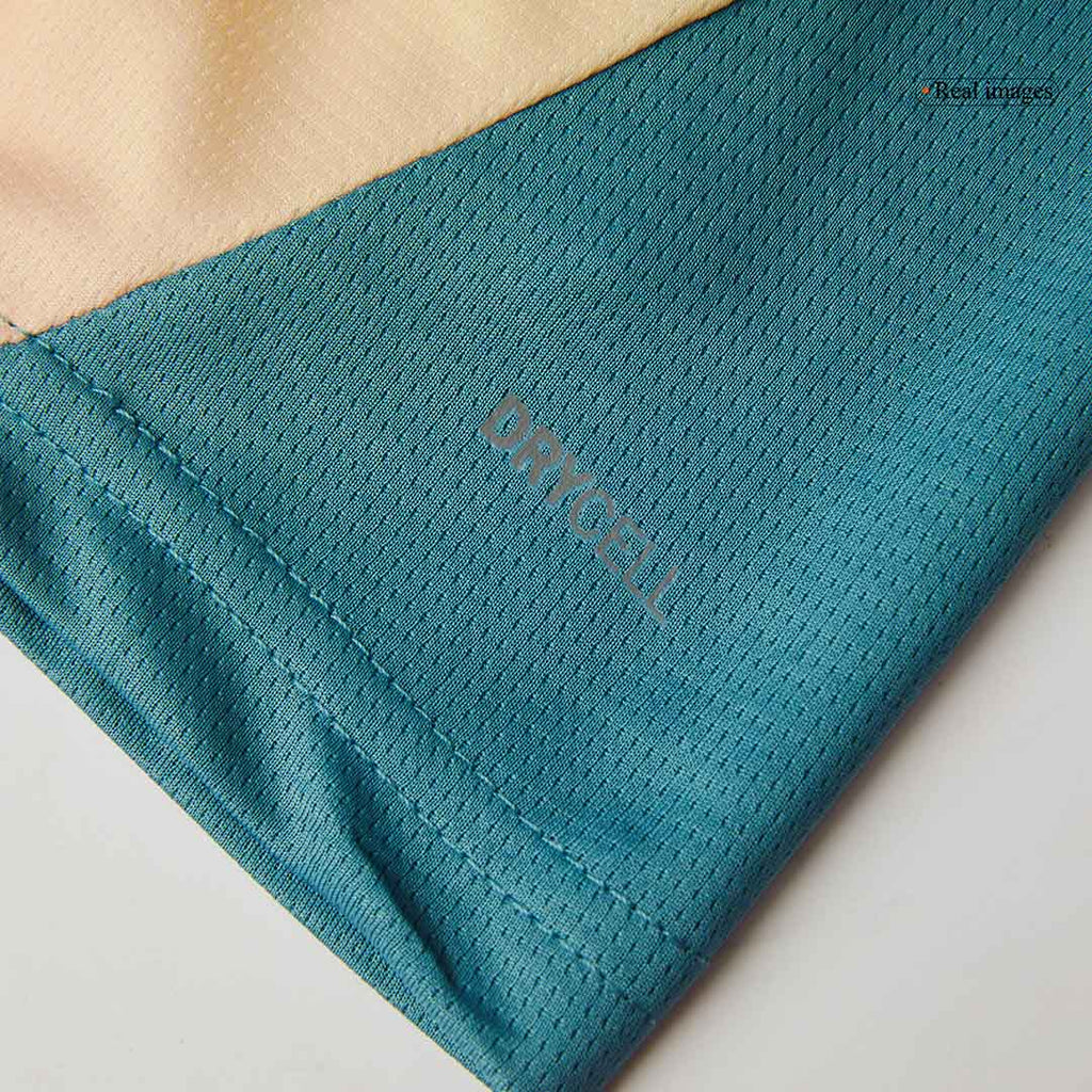 Camiseta de fútbol infantil del Manchester City (camiseta y pantalón corto) 2024/25 (4.ª equipación de visitante) "Definitely City"