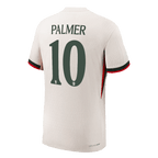 Soccer Kits Authentic PALMER #10 Chelsea Away Soccer Jersey 2025/26 White - UCL
