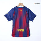 Maillot de football domicile Barcelone pour enfant (maillot, short, chaussettes) 2025/26 rouge et bleu