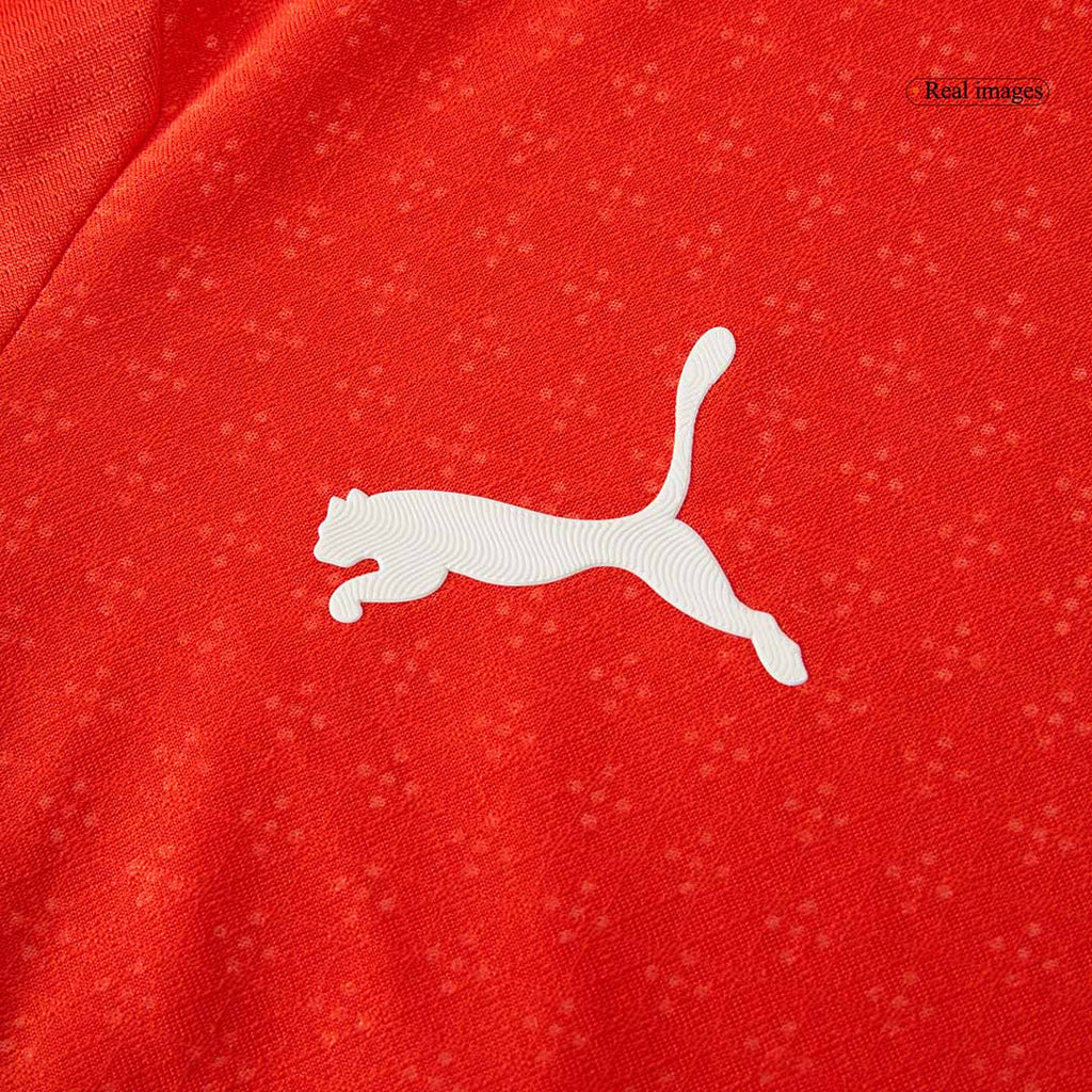 Soccer Kits Authentic  RONALDO #7 Portugal Home Soccer Jersey 2025 Red