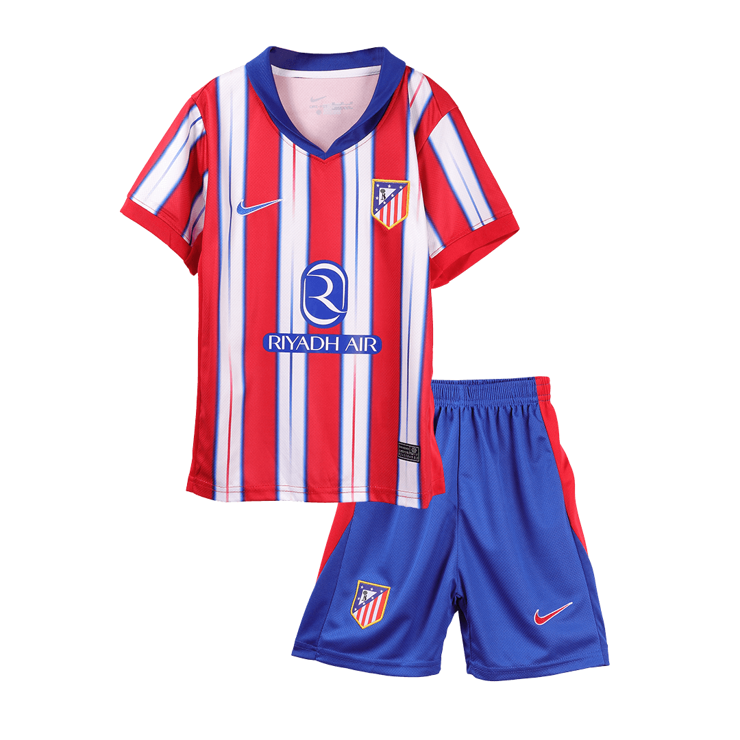 Maillot de football domicile Atlético Madrid pour enfant (maillot + short) 2024/25