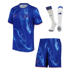 Maillot de football domicile Chelsea pour homme (maillot, short et chaussettes) 2024/25