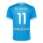 Soccer Kits DE BRUYNE #11 Napoli Home Soccer Jersey 2025/26 Blue
