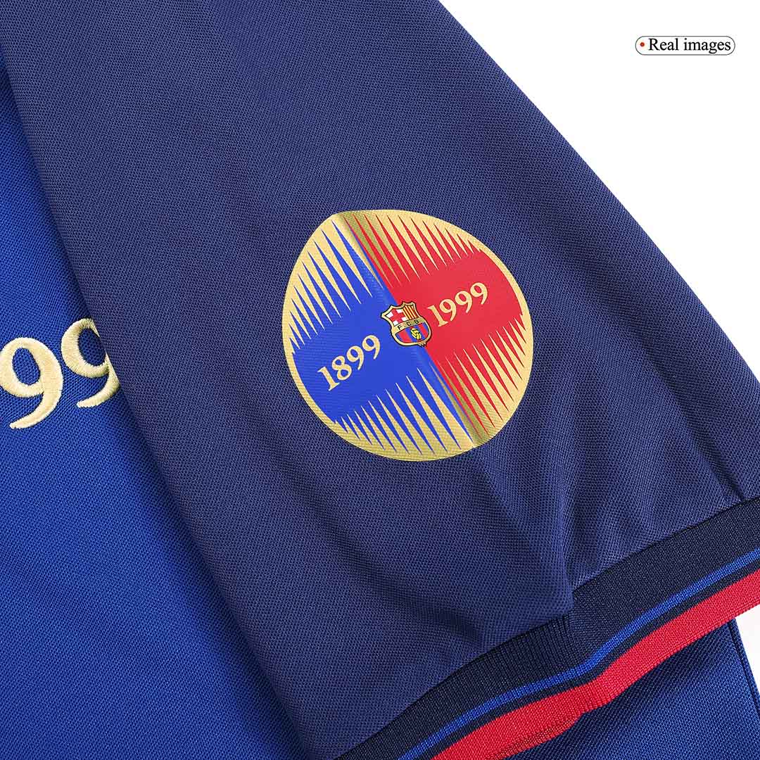 Maillot de football rétro domicile Barcelone 1999/00 