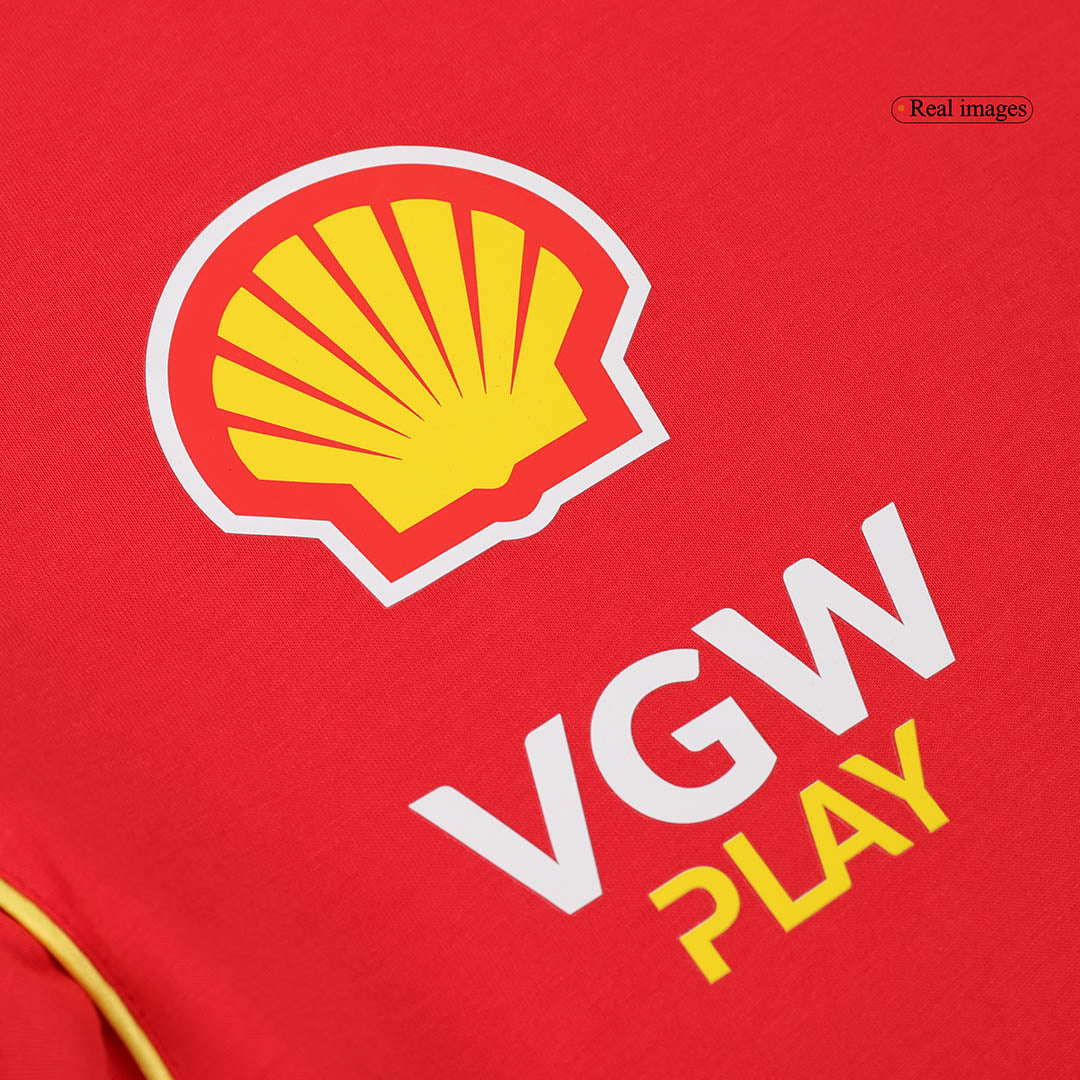 Maillot de football Ferrari F1 Racing Team Charles Leclerc #16 T-Shirt 2024