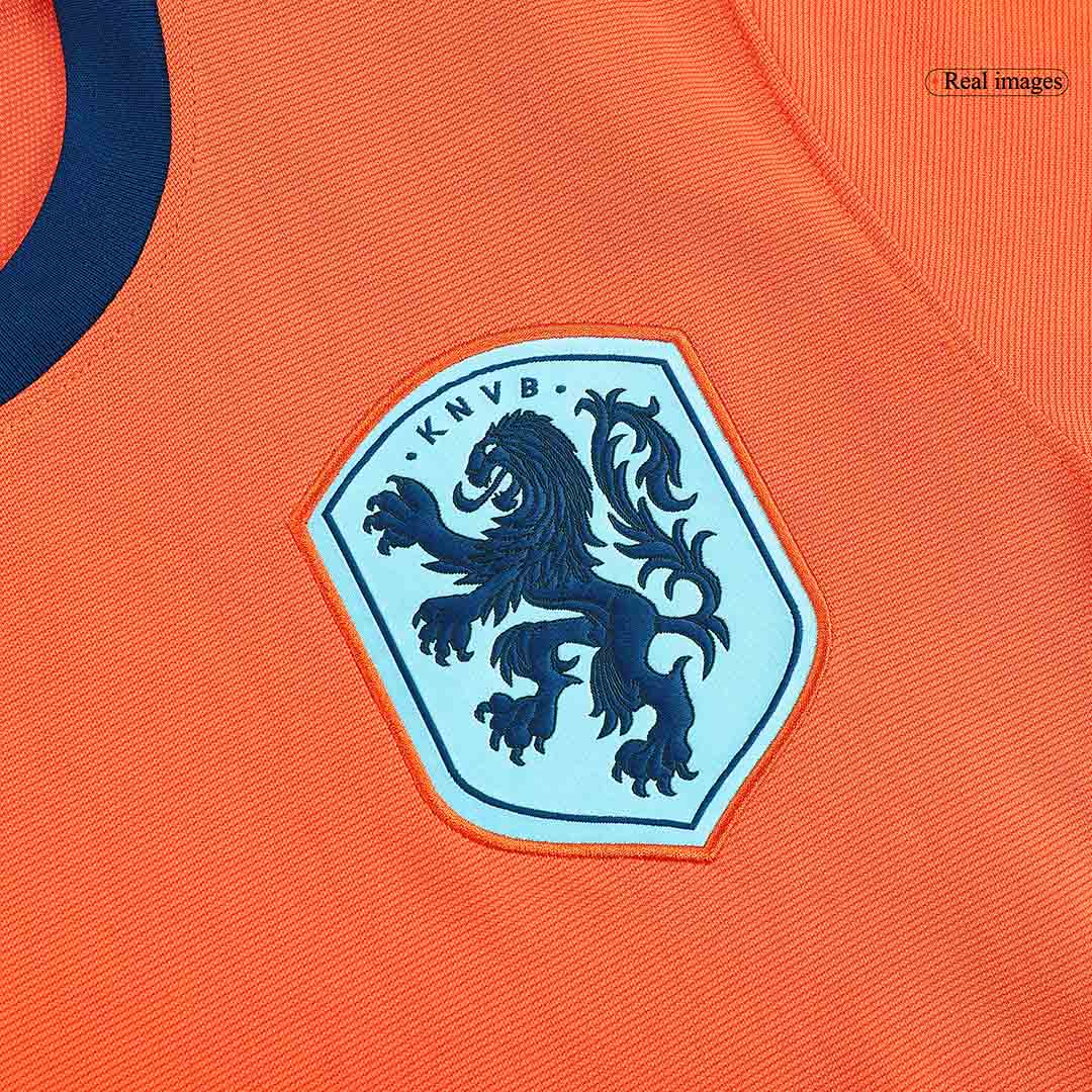 Maillot de football MALEN #18 Pays-Bas Domicile Euro 2024
