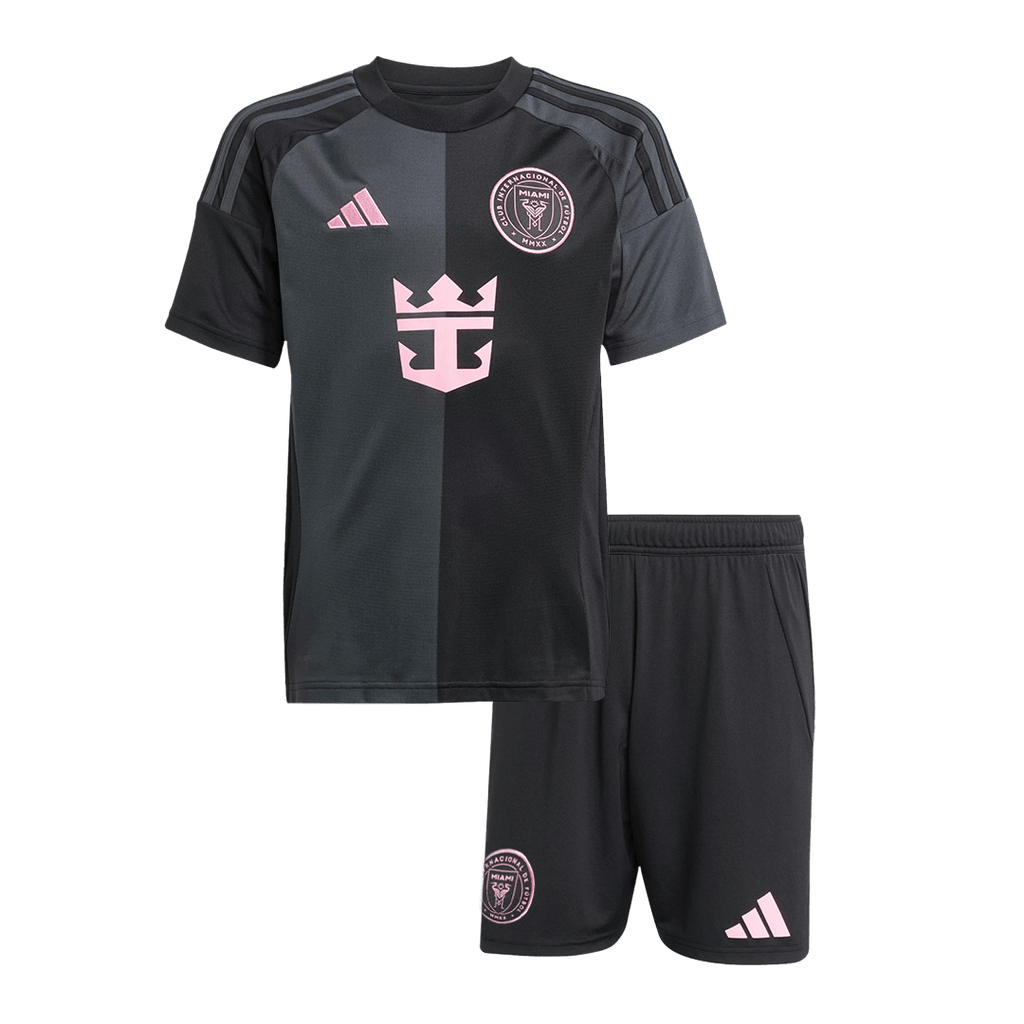 Kits de fútbol para niños: camiseta de visitante del Inter Miami CF (camiseta y pantalones cortos) 2025