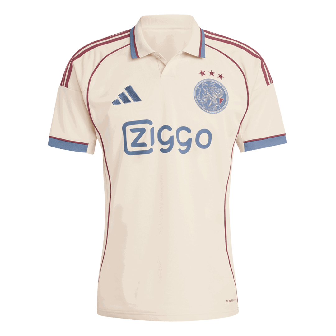 Soccer Kits Ajax Third Away Soccer Jersey 2025/26 White