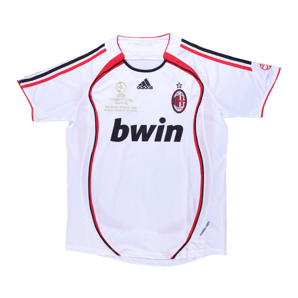 Camiseta de fútbol retro de visitante del AC Milan 2006/07 - UCL