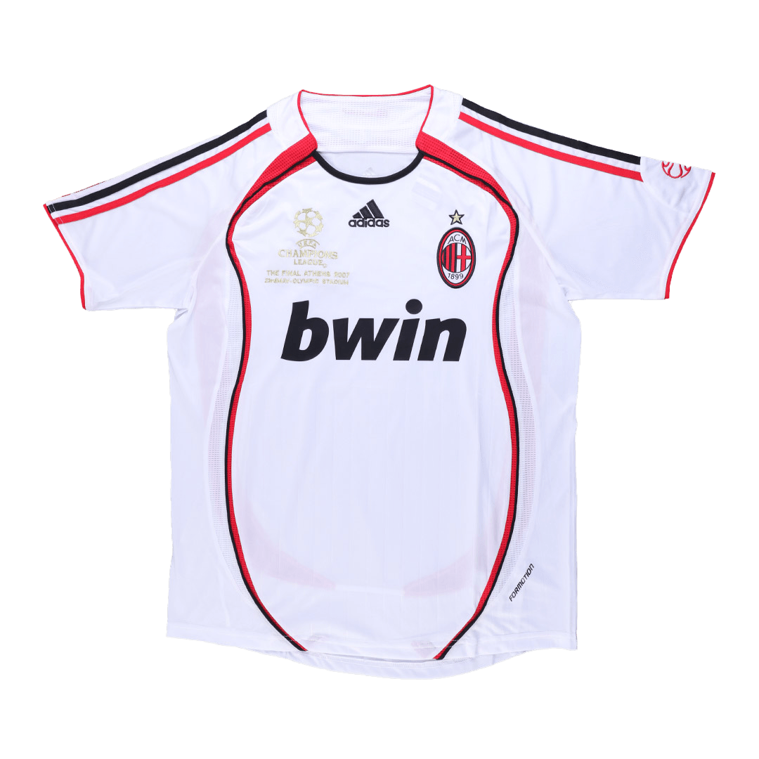 Camiseta de fútbol retro de visitante del AC Milan 2006/07 - UCL