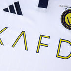 Camiseta de fútbol RONALDO #7 Al Nassr, tercera equipación de visitante, 2025/26, blanca