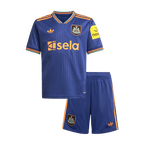 Camiseta de fútbol infantil de visitante del Newcastle United (camiseta y pantalón corto) 2025/26, azul marino