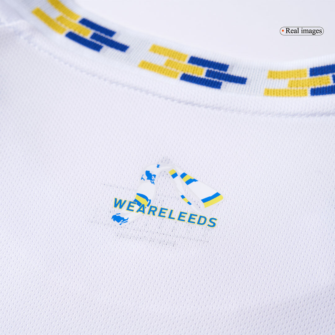 Maillot de football Leeds United Domicile 25/26 Blanc