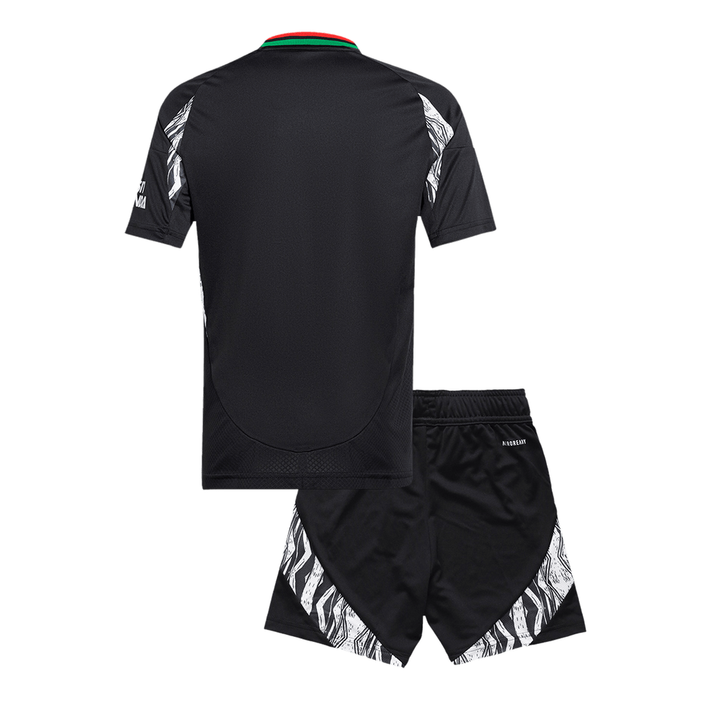 Camiseta de visitante del Arsenal para niños (camiseta y pantalón corto) 2024/25