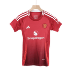 Soccer Kits Women's Manchester United Home Soccer Jersey Shirt 2024/25
