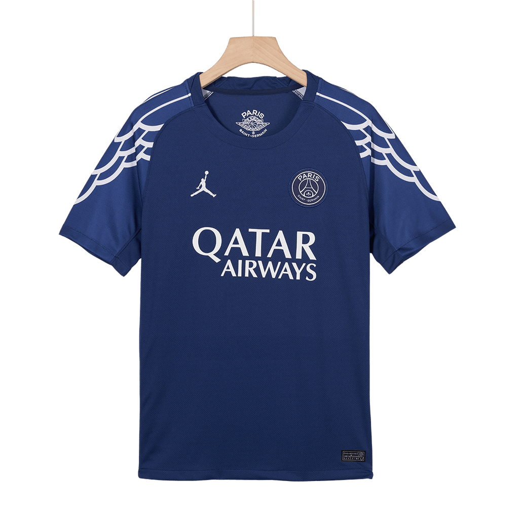 Soccer Kits BARCOLA #29 PSG Fourth Away Soccer Jersey 2024/25 Navy - UCL