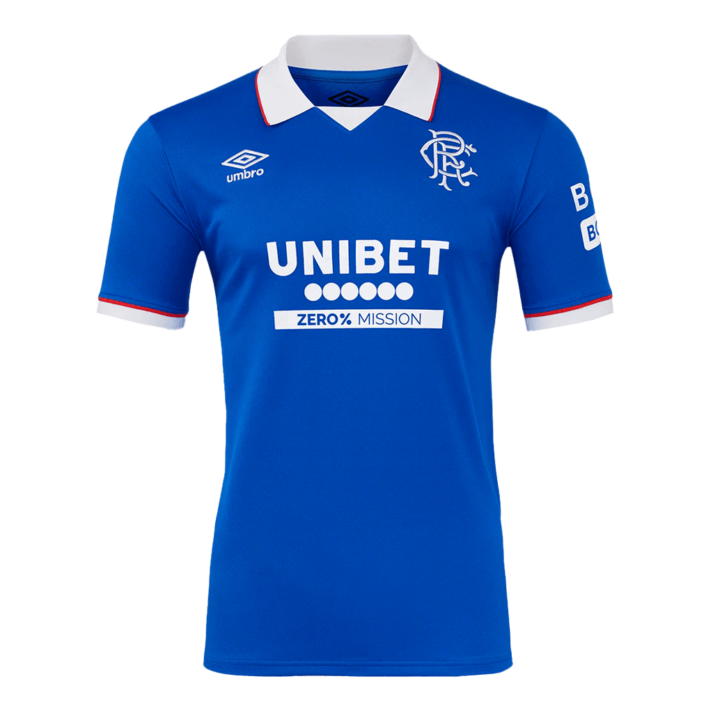 Maillot de football domicile des Glasgow Rangers 2025/26 Bleu