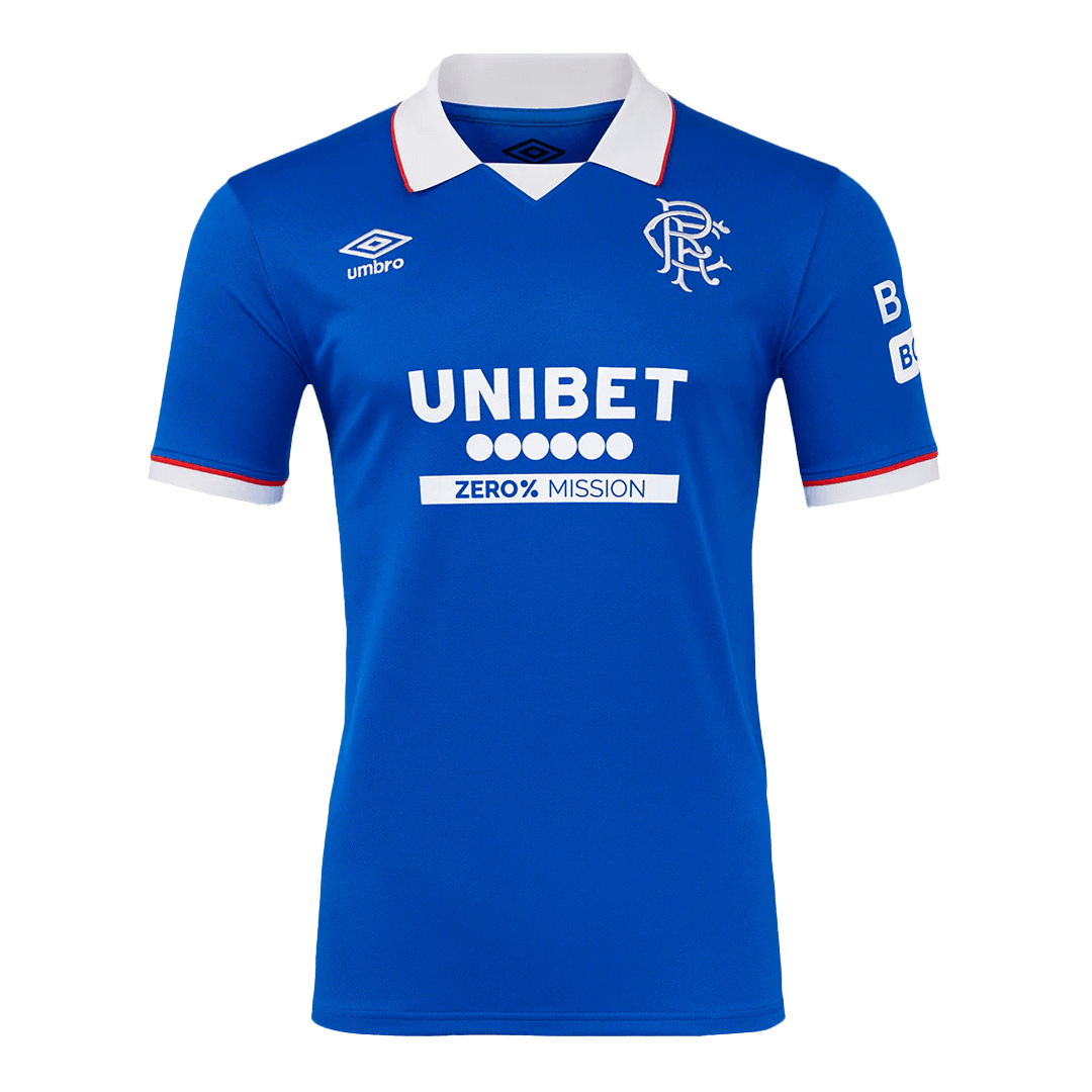 Maillot de football domicile des Glasgow Rangers 2025/26 Bleu