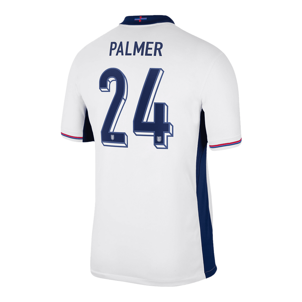 Kits de fútbol PALMER #24 Camiseta de fútbol local de Inglaterra Eurocopa 2024
