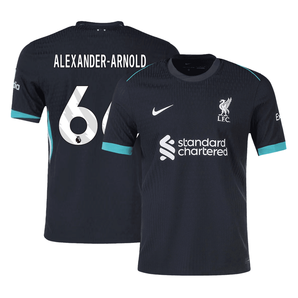Soccer Kits Authentic ALEXANDER-ARNOLD #66 Liverpool Away Soccer Jersey 2024/25