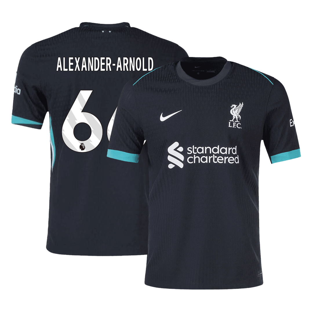 Soccer Kits Authentic ALEXANDER-ARNOLD #66 Liverpool Away Soccer Jersey 2024/25