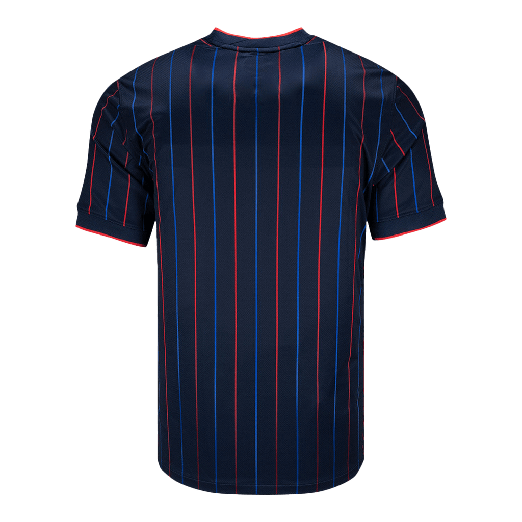 Camiseta de fútbol visitante USMNT 2025 azul marino