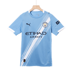 Camiseta de fútbol local RODRIGO #16 del Manchester City 2025/26 Azul - Copa Mundial de Clubes