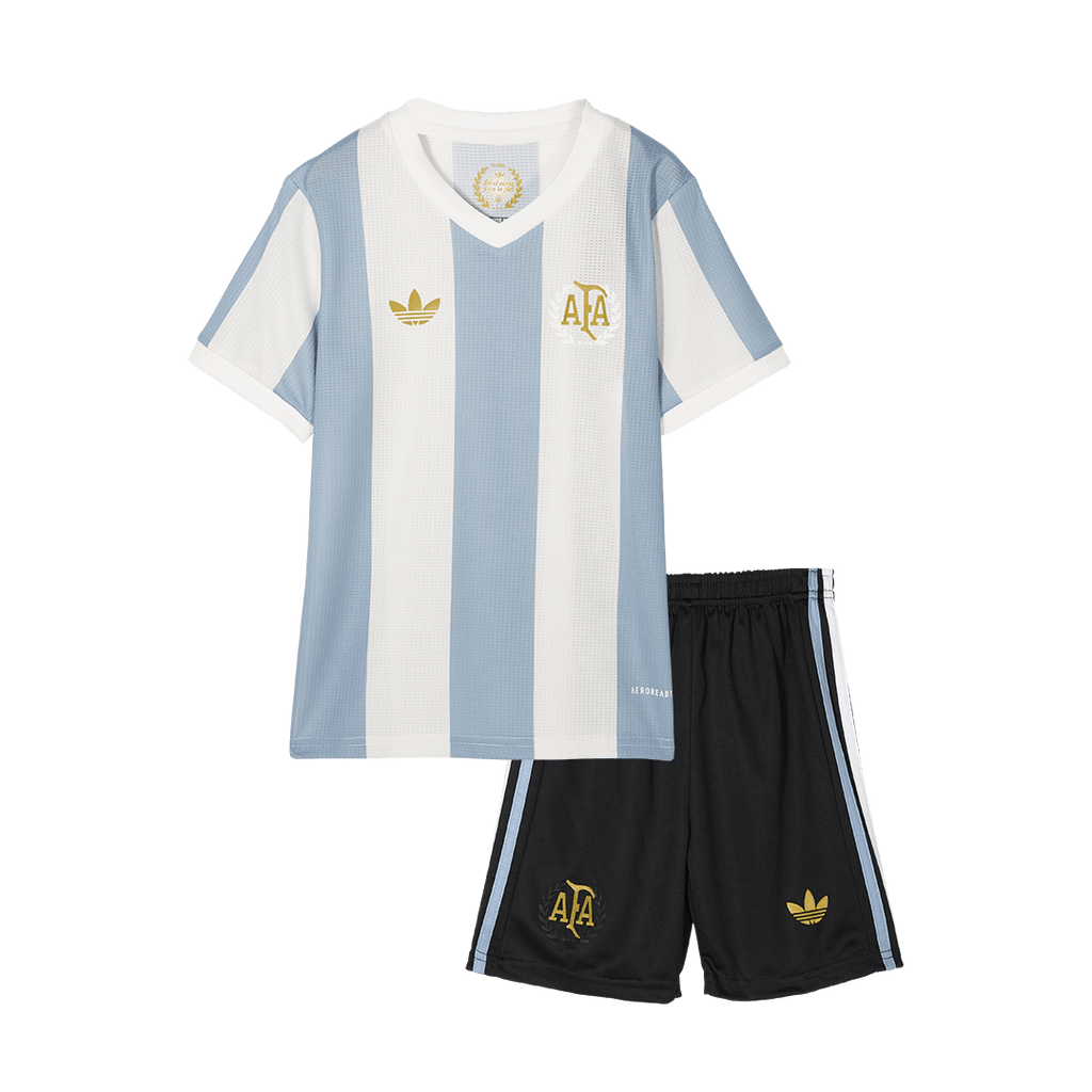 Maillot de football Argentine pour enfant (maillot + short) 2024 - 50e anniversaire