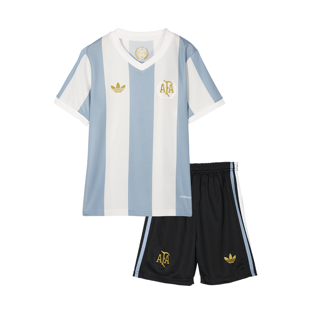 Maillot de football Argentine pour enfant (maillot + short) 2024 - 50e anniversaire
