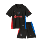 Maillots de football personnalisés pour enfants Barcelone Extérieur 2024/25