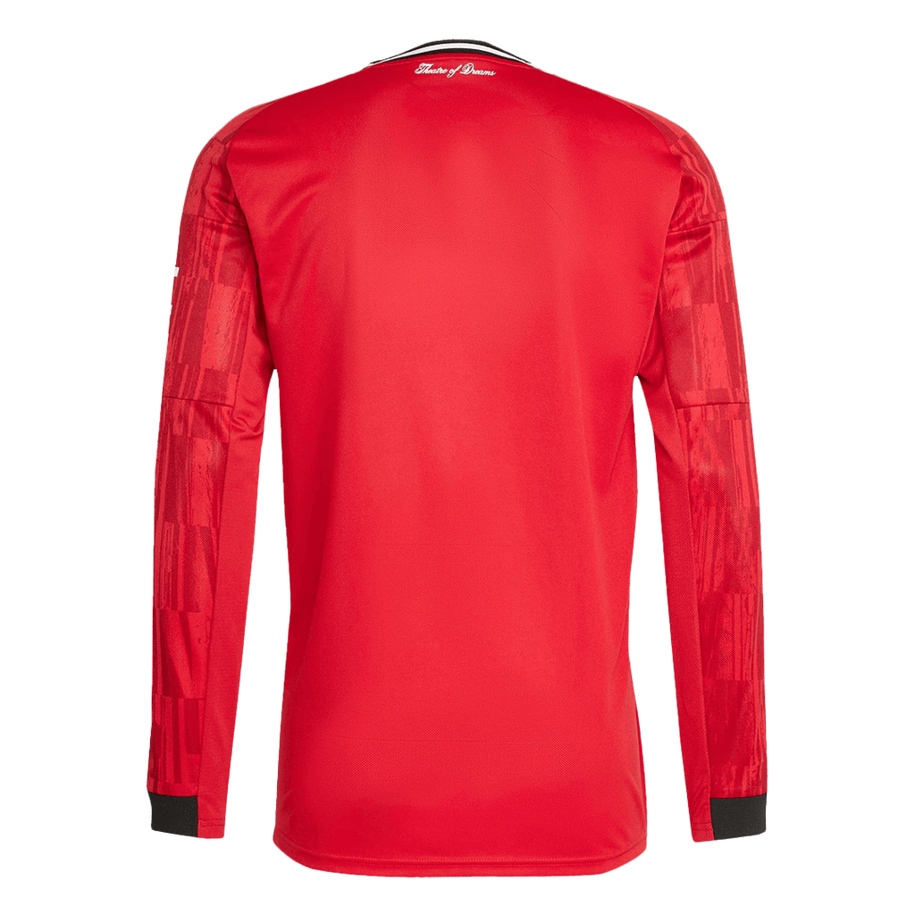 Maillot de football à manches longues Manchester United Domicile 2025/26 Rouge