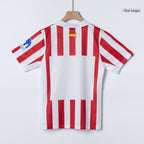 Maillot de football domicile Atlético Madrid pour enfant (maillot, short, chaussettes) 2025/26