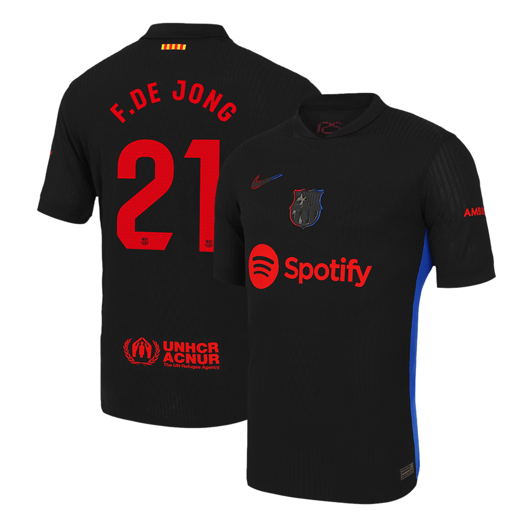 Soccer Kits Authentic F.DE JONG #21 Barcelona Away Soccer Jersey 2024/25