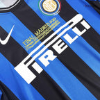 Camiseta de fútbol retro del Inter de Milán 2009/10 (final de la UCL)