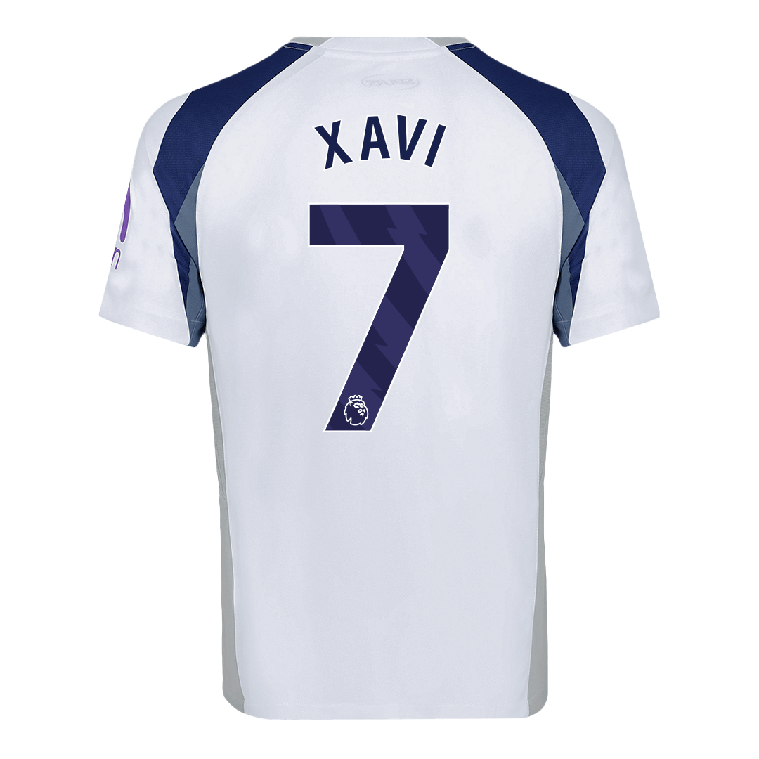 Soccer Kits XAVI #7 Tottenham Hotspur Home Soccer Jersey 2025/26 White