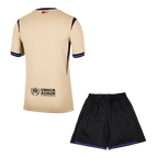 Soccer Kits Barcelona Away Soccer Jersey Kit(Jersey+Shorts) 2025/26 Yellow&Black