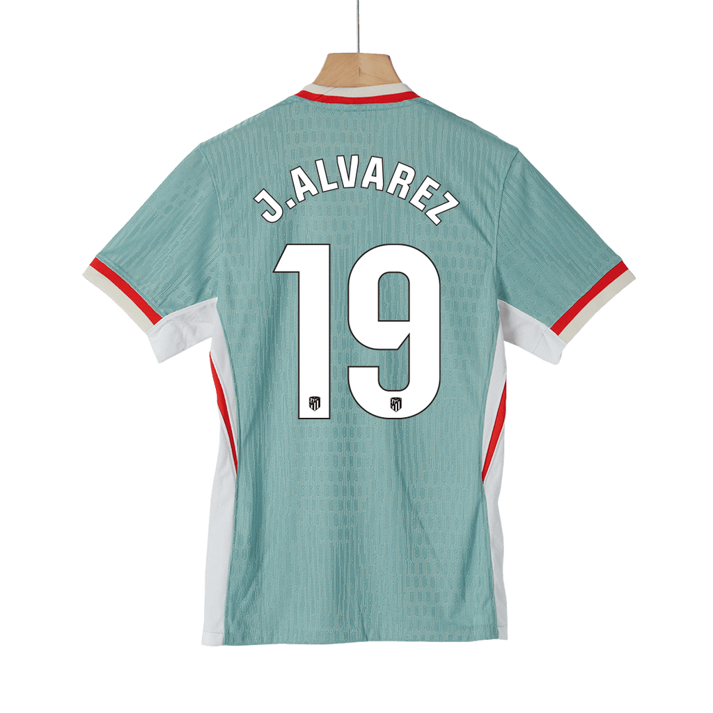 Soccer Kits Authentic J.ALVAREZ #19 Atletico Madrid Away Soccer Jersey 2024/25