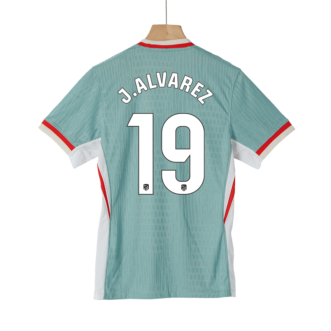 Soccer Kits Authentic J.ALVAREZ #19 Atletico Madrid Away Soccer Jersey 2024/25
