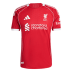 Soccer Kits Authentic KERKEZ #6 Liverpool Home Soccer Jersey 2025/26 Red