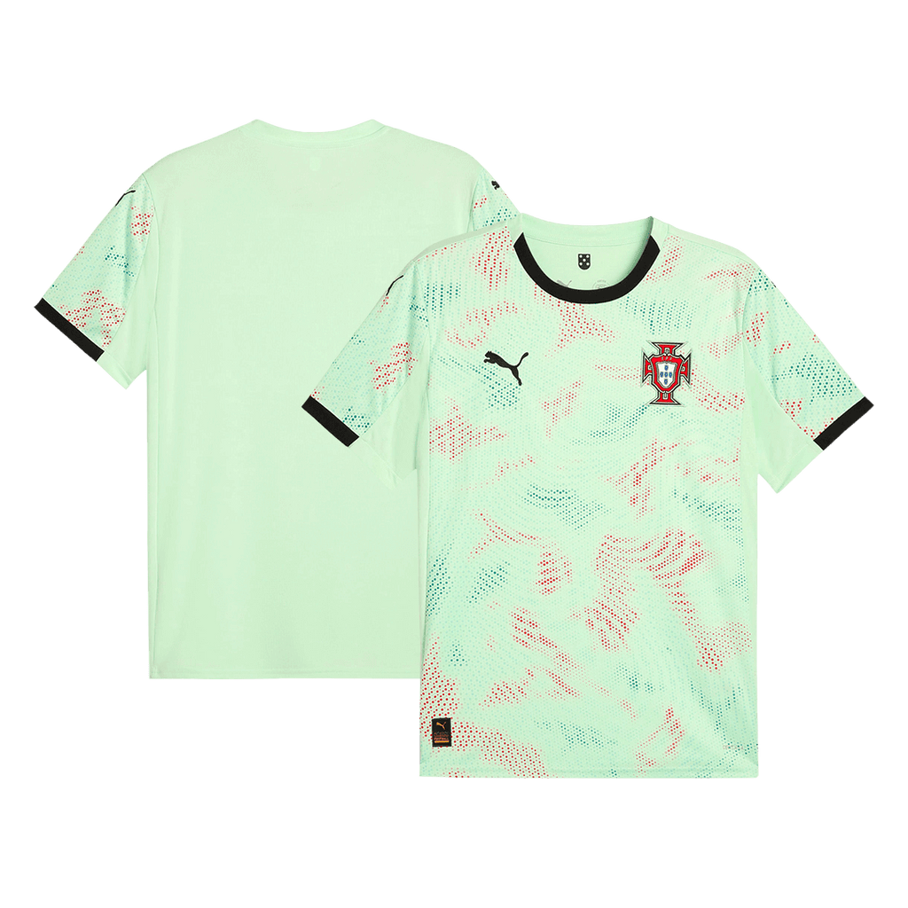 Maillot de football extérieur Portugal 2025 Vert - Championnat d'Europe féminin