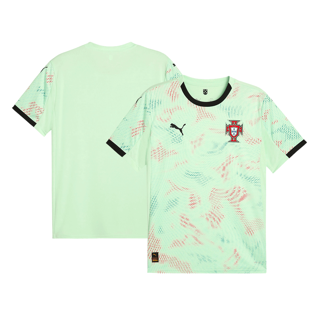 Maillot de football extérieur Portugal 2025 Vert - Championnat d'Europe féminin