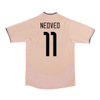 Kits de fútbol Retro NEDVED #11 2003/04 Juventus Camiseta de fútbol de visitante