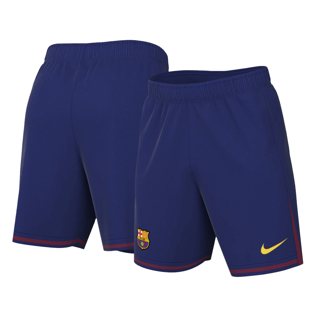 Soccer Kits Barcelona Home Soccer Jersey Kit(Jersey+Shorts+Socks) 2025/26 Red&Blue