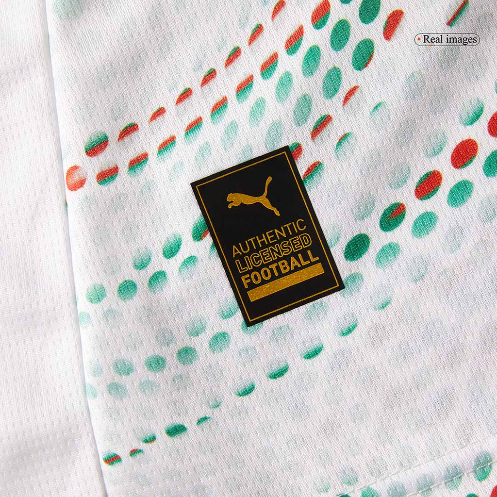 Camiseta de fútbol visitante de Portugal RONALDO #7 para mujer 2025, blanca